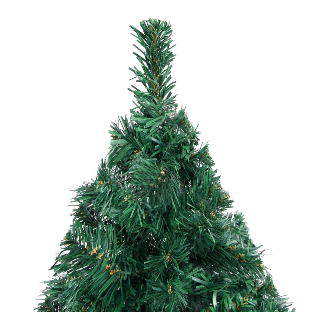 Künstlicher Weihnachtsbaum mit Dicken Zweigen Grün 120 cm PVC 127676