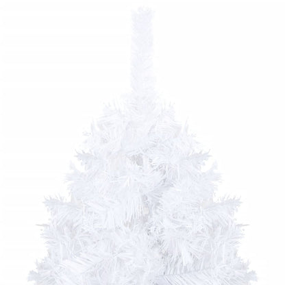 Künstlicher Weihnachtsbaum mit Dicken Zweigen Weiß 120 cm PVC 127485