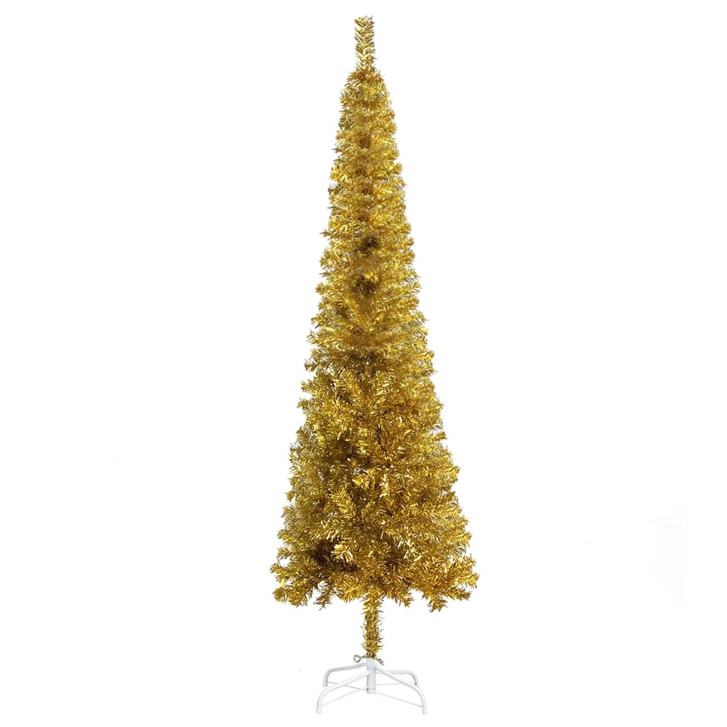 Schlanker Weihnachtsbaum Golden 120 cm  88426