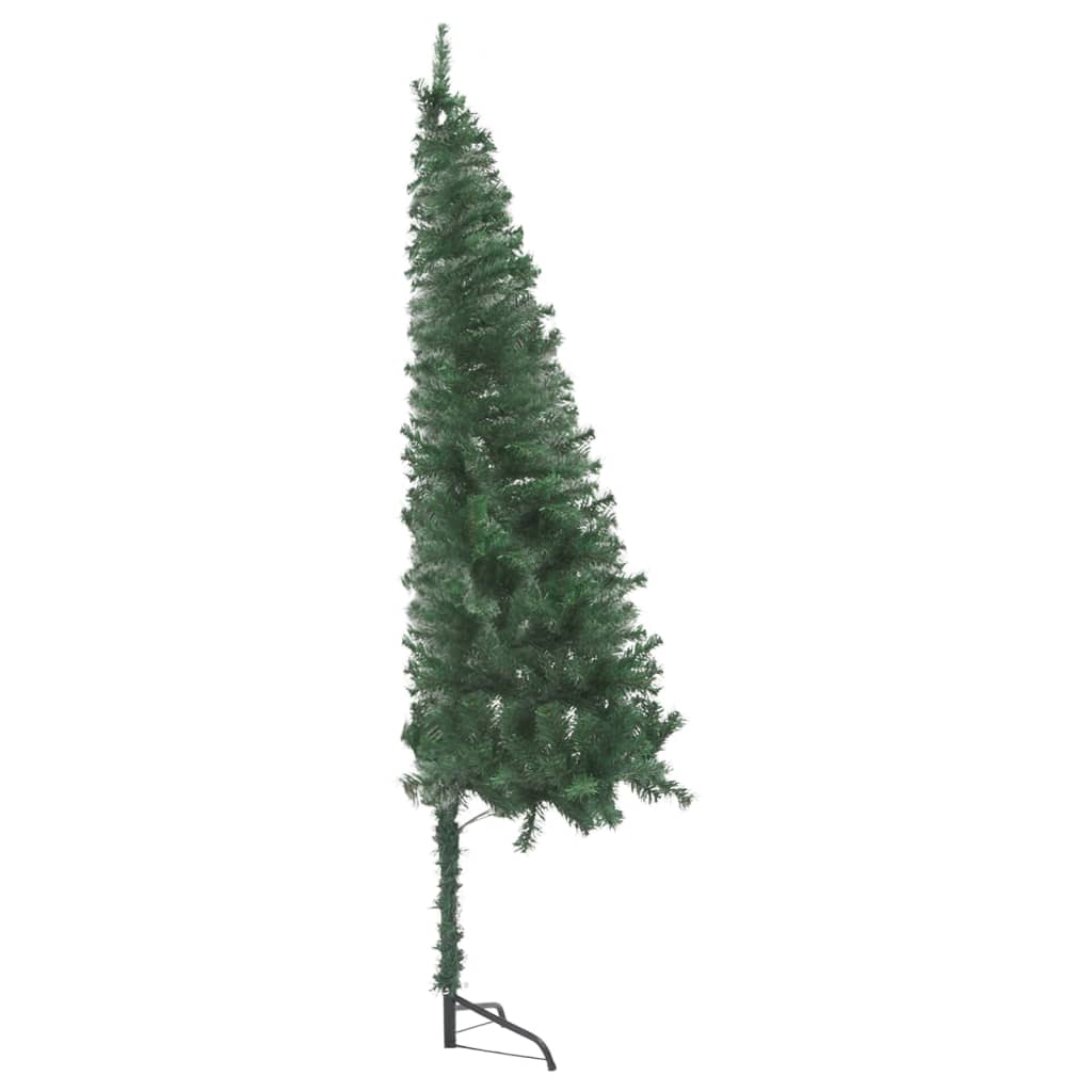 Künstlicher Eck-Weihnachtsbaum Grün 180 cm PVC 126072