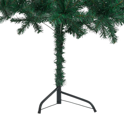 Künstlicher Eck-Weihnachtsbaum Grün 180 cm PVC 126072