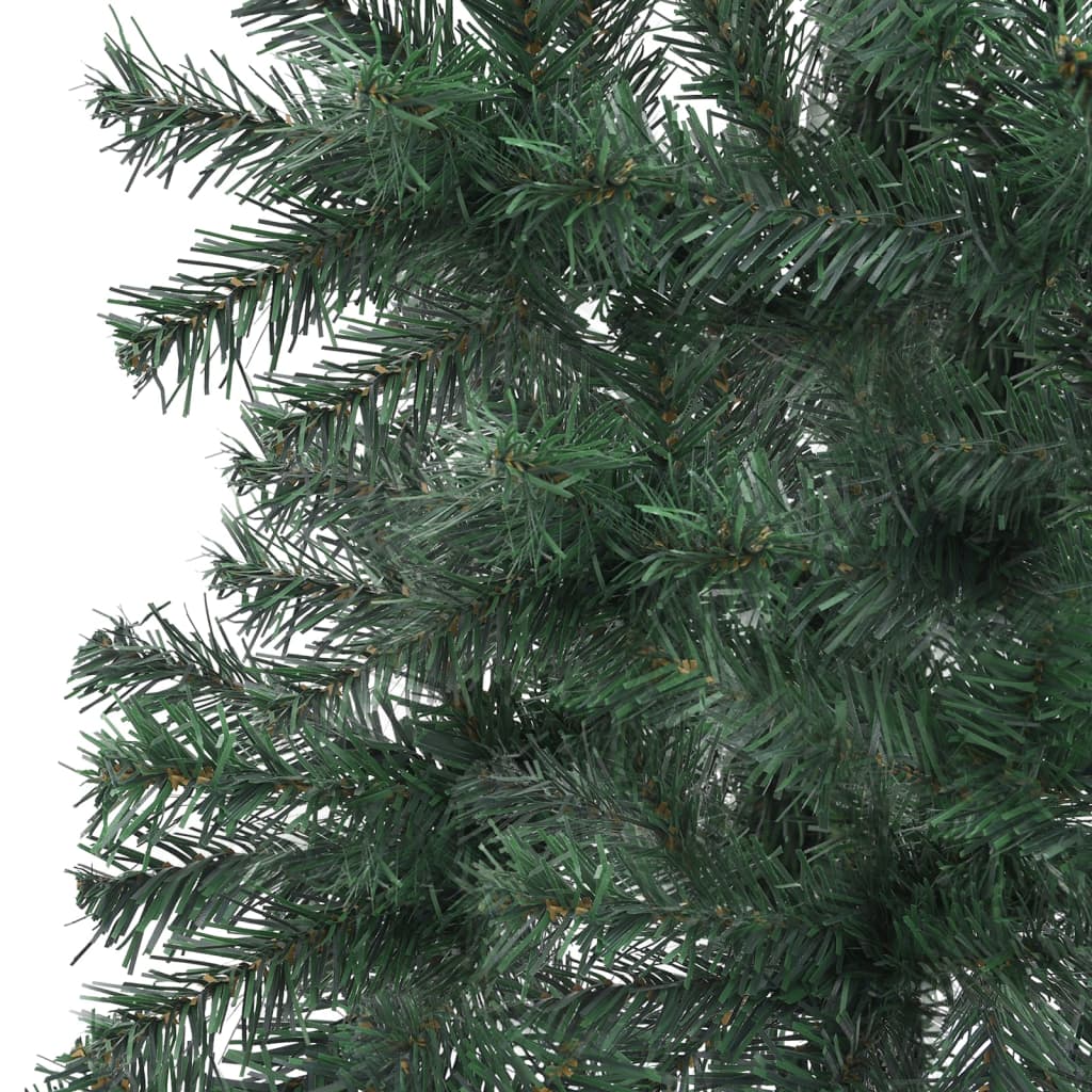 Künstlicher Eck-Weihnachtsbaum Grün 180 cm PVC 126072