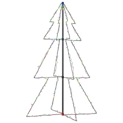 Weihnachtskegelbaum 200 LEDs Indoor Outdoor 98x150 cm 125678