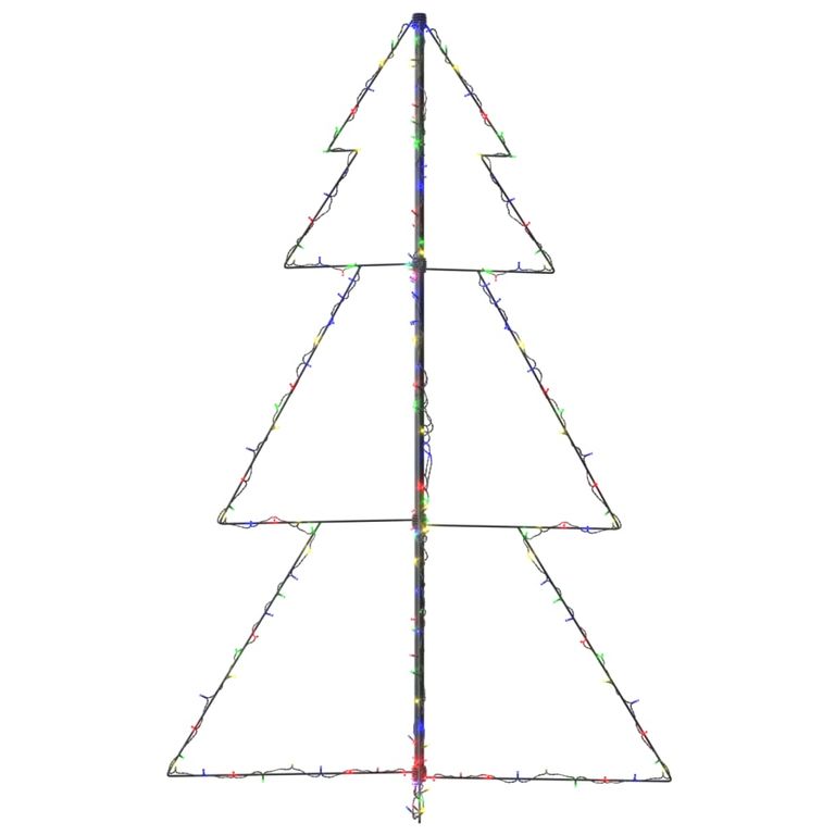 Weihnachtskegelbaum 200 LEDs Indoor Outdoor 98x150 cm 125678