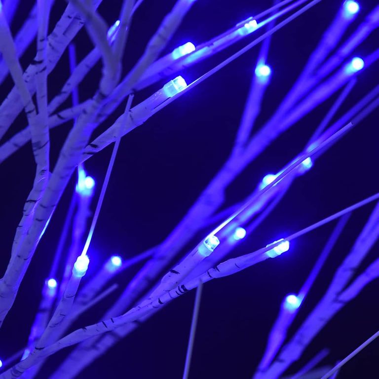 Weihnachtsbaum 120 LEDs 1,2 m Blau Weide Indoor Outdoor 125860