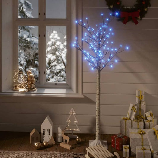 Weihnachtsbaum 140 LEDs 1,5 m Blau Weide Indoor Outdoor 127162