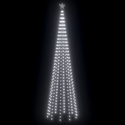 Weihnachtsbaum-Dekoration Kegelform 752 LEDs 160x500cm Kaltweiß 126586