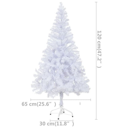 Künstlicher Weihnachtsbaum mit LEDs & Schmuck 120 cm 230 Zweige 87653