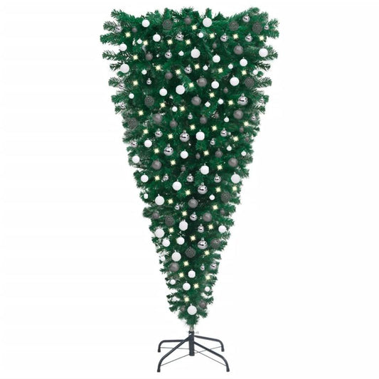 Künstlicher Weihnachtsbaum Umgekehrt LEDs & Kugeln 210 cm   127331