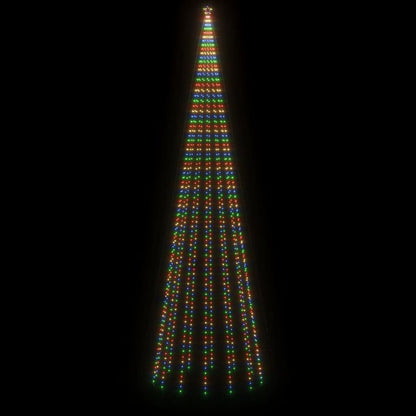 Weihnachtsbaum Kegelform Mehrfarbig 1134 LEDs 230x800 cm 125912