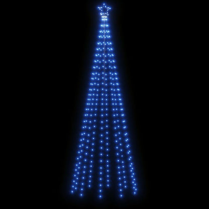 LED-Weihnachtsbaum mit Erdnägeln Blau 310 LEDs 300 cm 128346