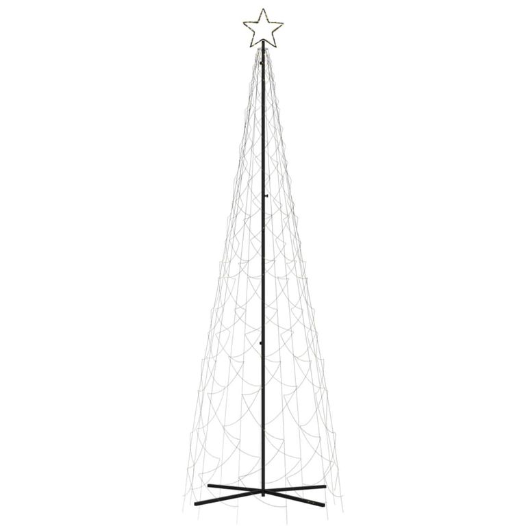 LED-Weihnachtsbaum Kegelform Warmweiß 500 LEDs 100x300 cm 124984