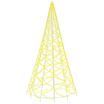 LED-Weihnachtsbaum Warmweiß 500 LEDs 300 cm 127649