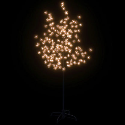 LED-Baum mit Kirschblüten Warmweiß 120 LEDs 150 cm 87979