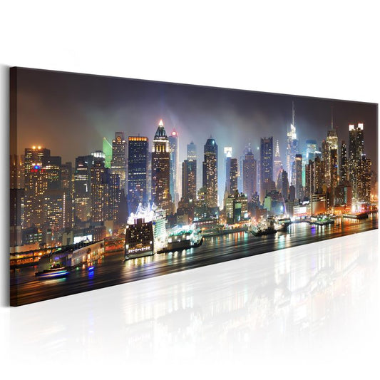 Wandbild - White reflections in New York