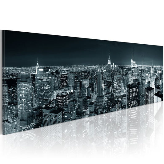 Wandbild - Boundless city 120x40 cm