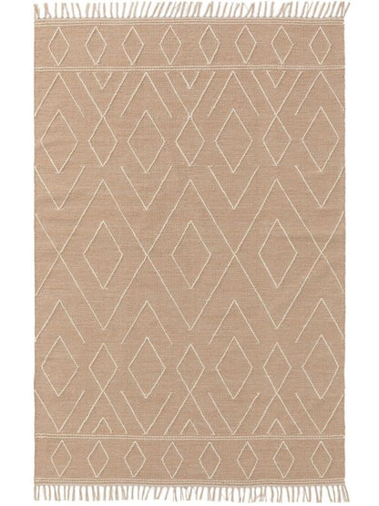 Baumwollteppich Sydney Beige