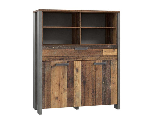 POSEN Highboard Old-Wood Vintage