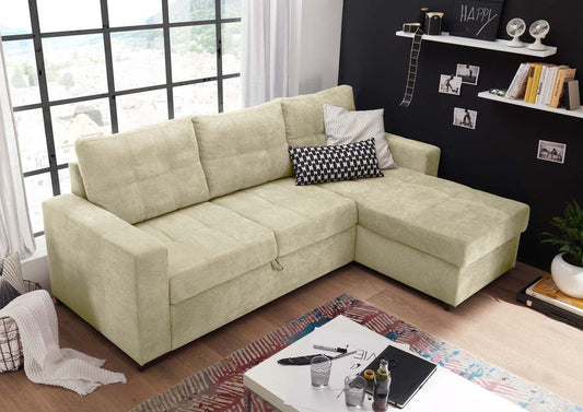 Adone Ecksofa 230 x 154 cm Schlamm