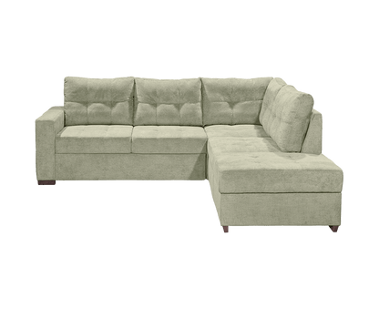 Adone Ecksofa 234 x 213 cm, mit Schlaffunktion & Bettkasten