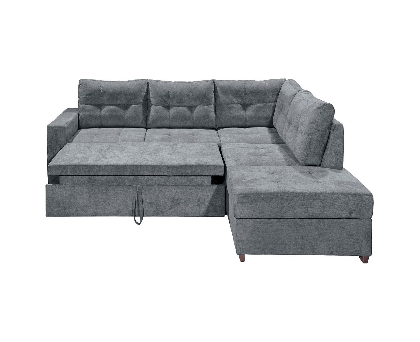 Adone Ecksofa 234 x 213 cm, mit Schlaffunktion & Bettkasten