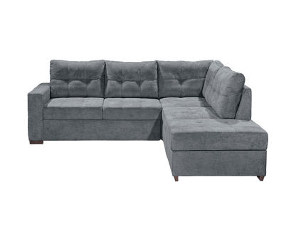 Adone Ecksofa 234 x 213 cm, mit Schlaffunktion & Bettkasten