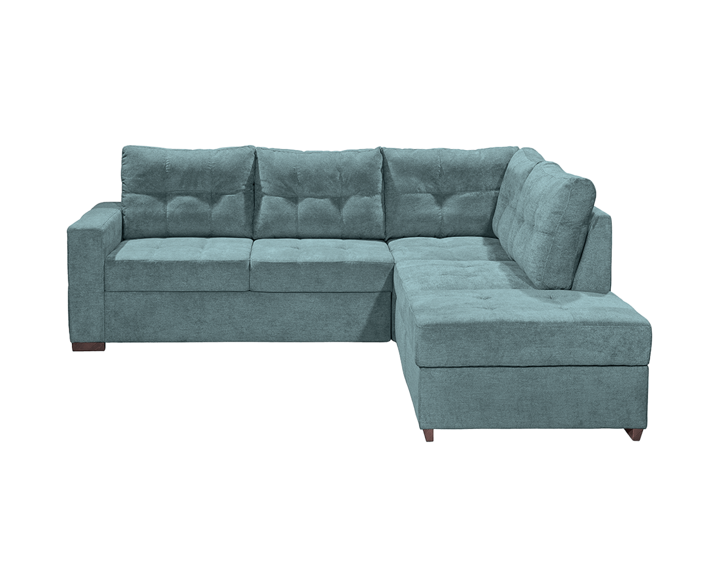 Adone Ecksofa 234 x 213 cm, mit Schlaffunktion & Bettkasten