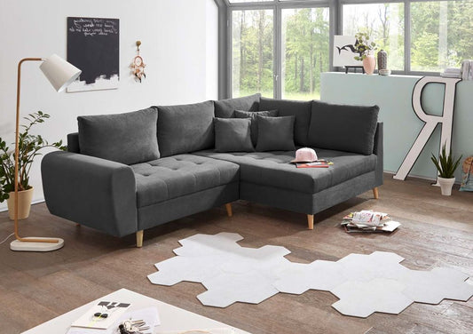 Alice Ecksofa 249x175 cm Anthrazit