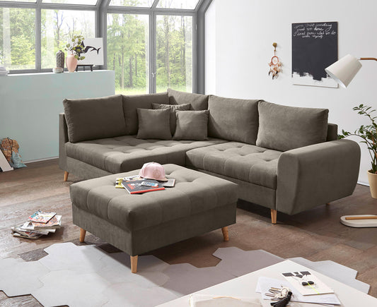 Alice Ecksofa inkl. Hocker 249x175 cm