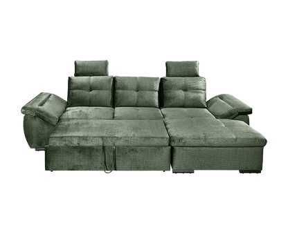 Alija Ecksofa Longchair 275 x 170 cm, mit Schlaffunktion