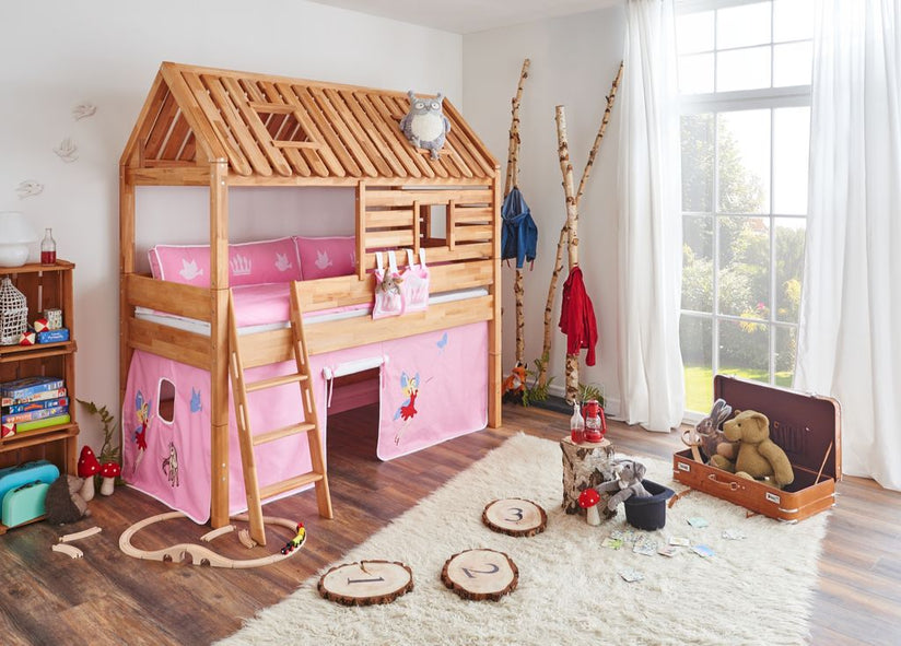 Spielbett Tom´s Hütte 20592 Stoffset Prinzessin - Froschkönig24