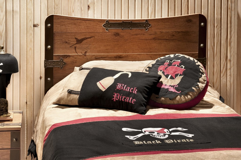 Cilek PIRATE - Tagesdecke Bettbezug 100% Polyester 160x210 cm - Froschkönig24