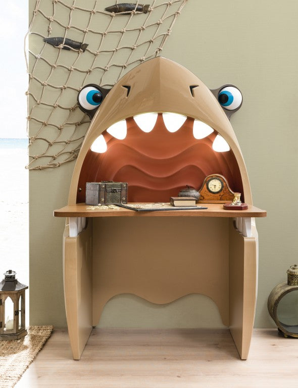 Cilek PIRATE Shark Computertisch Hai Schreibtisch Tisch Kinderzimmer Haifisch - Froschkönig24