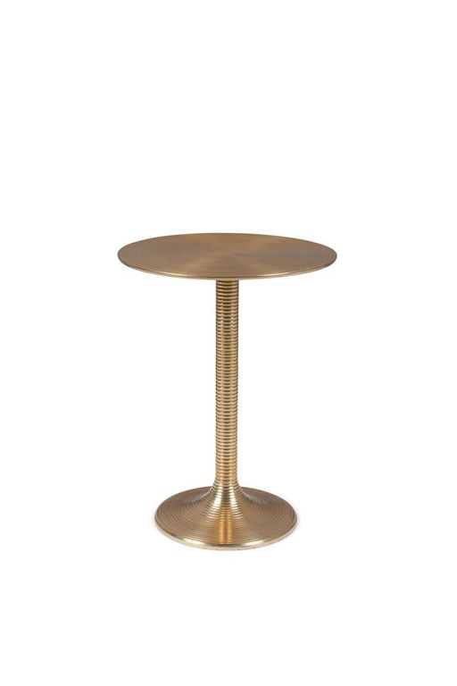 HYPNOTISING ROUND Beistelltisch Ø37 cm Gold