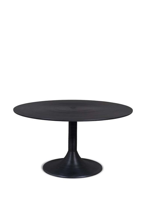 HYPNOTISING ROUND Couchtisch Ø77 cm Schwarz