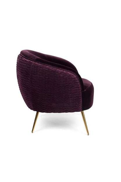 SO CURVY Loungesessel Lila