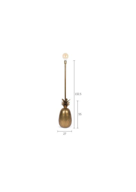 JUICY PINEAPPLE Stehlampe E27 Gold