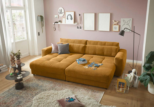 Barura Sofa Loveseat 292 x 194 cm Gelb