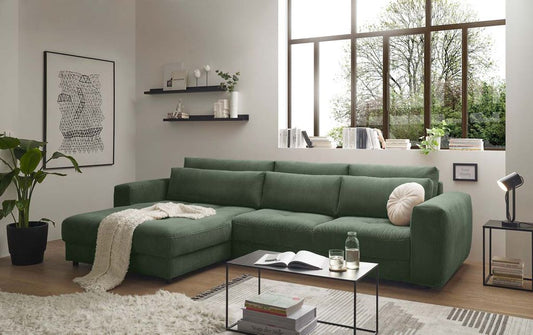 Barura Ecksofa 333 x 194 cm Grün