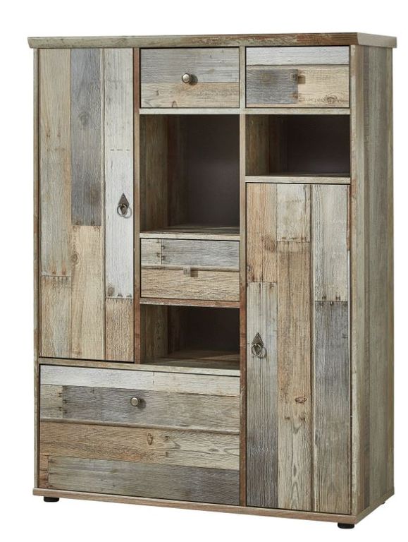 Highboard BONANZA Driftwood Nachbildung - Froschkönig24