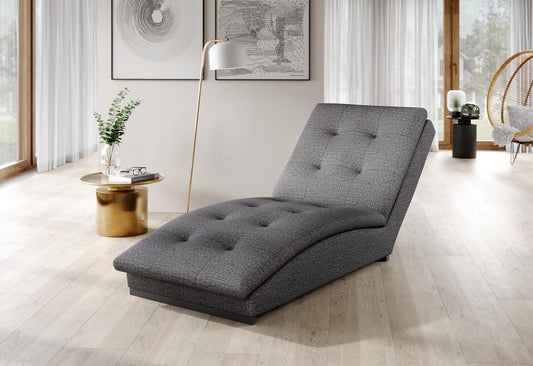 Doro Relaxliege 170x85 cm Grau (Webstoff - Vero)