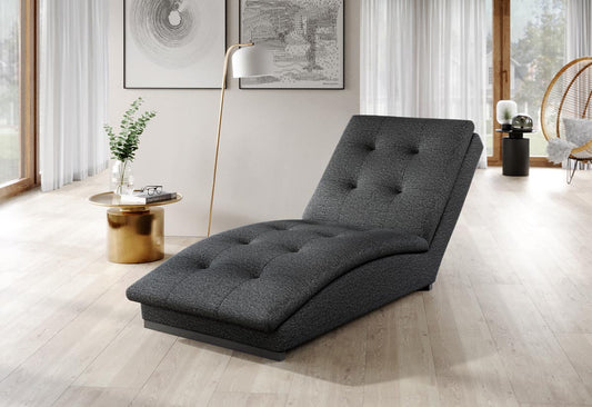 Doro Relaxliege 170x85 cm Grau (Velour)