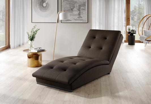 Doro Relaxliege 170x85 cm Braun (Webstoff - Vero)