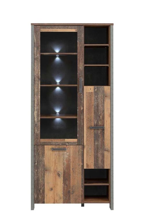 POSEN Vitrine Old-Wood Vintage