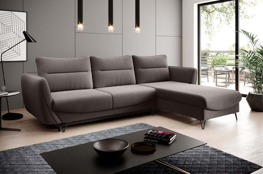 Silva Ecksofa 276 x 201 cm Braun (Kunstleder)