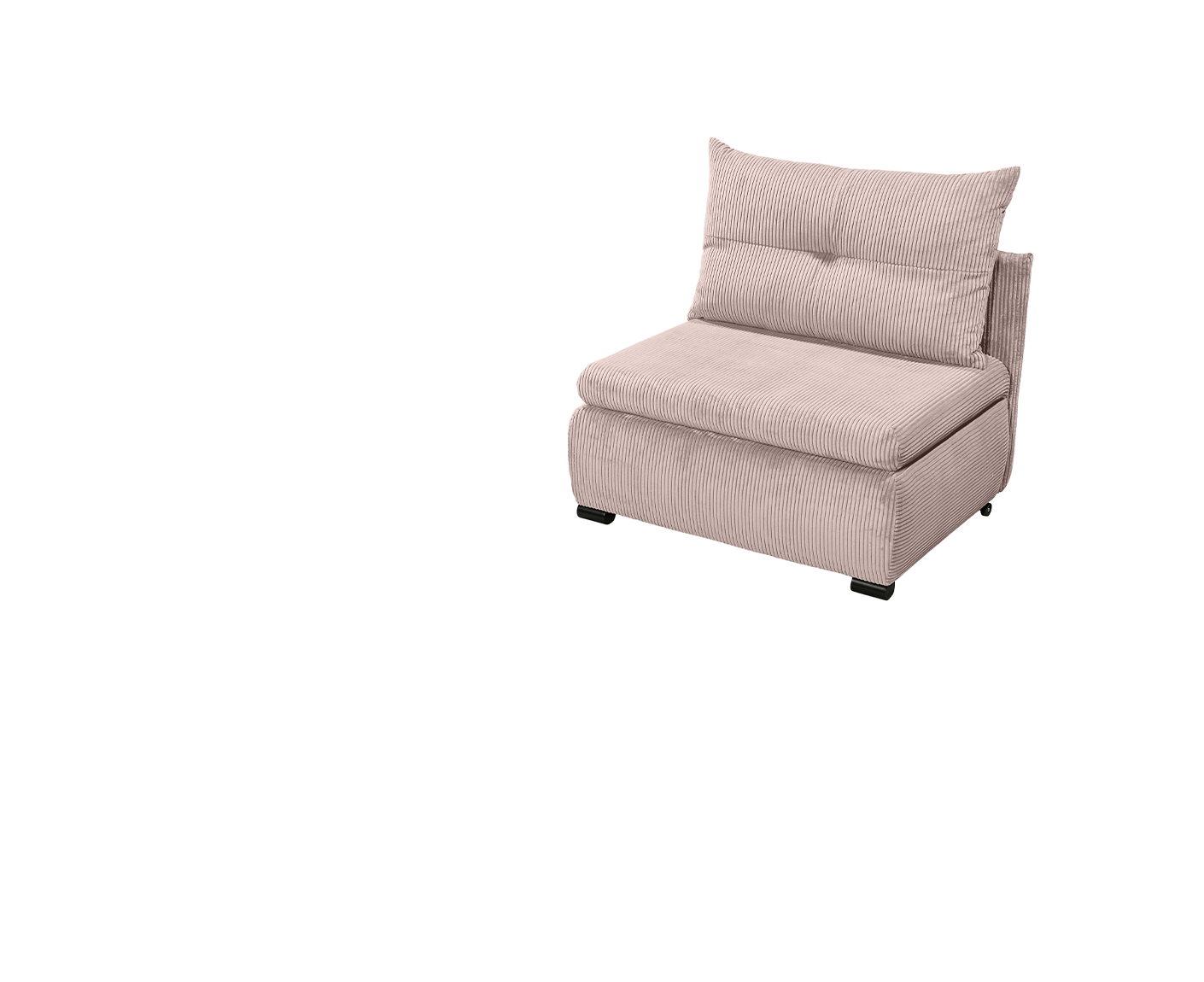 Charlie Schlafsofa 103 x 83 cm Rosa