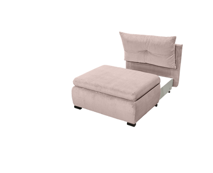 Charlie Schlafsofa 103 x 83 cm Rosa