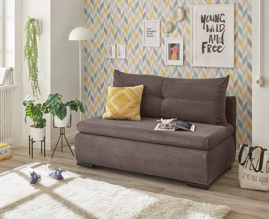 Charlie Schlafsofa 153 x 83 cm Mokka