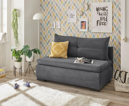 Charlie Schlafsofa 153 x 83 cm Grau