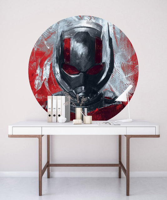 Selbstklebende Vlies Fototapete/Wandtattoo - Avengers Painting Ant-Man - Größe 125 x 125 cm